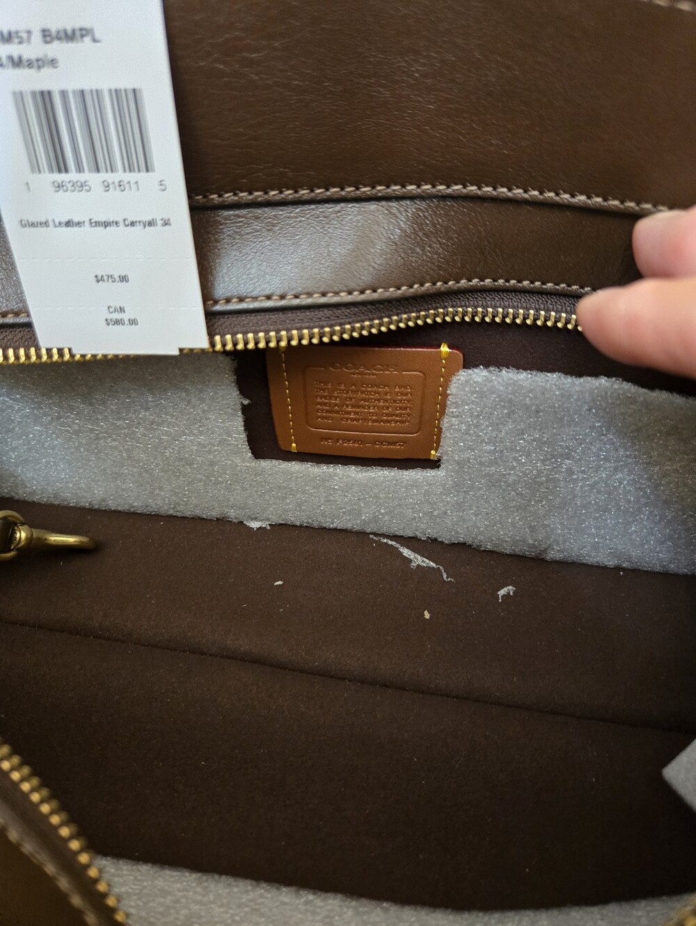 Coach Empire Carryall 34 - Picture 14 of 16